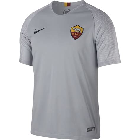 maglia bianca e grigia as roma